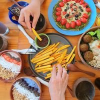 Are you feel hungry ? at iVegan Supershop Westlake Hanoi - Healthy Plant Based Cafe in Hanoi