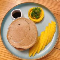 protein pancake at iVegan Supershop Westlake Hanoi - Healthy Plant Based Cafe in Hanoi