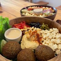 Falafel Bowl at iVegan Supershop Westlake Hanoi - Healthy Plant Based Cafe in Hanoi
