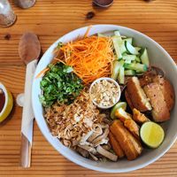 Saigon bowl at iVegan Supershop Westlake Hanoi - Healthy Plant Based Cafe in Hanoi
