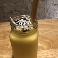 Mango lassi at iVegan Supershop Westlake Hanoi - Healthy Plant Based Cafe in Hanoi