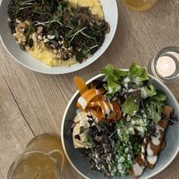 Polenta & holy jesus bowl at Kulinario Herrenstraße in Linz