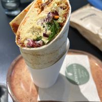 Hummus Wrap 5,50€  at Kulinario Herrenstraße in Linz