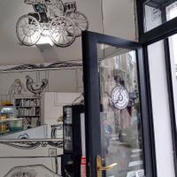 The front door from the inside., should have taken the photos myself! at Balkan Baklava in Belgrade