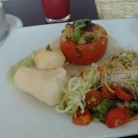 Lunch of the day in November 2018 at La Esquina Vegetariana in Bogota