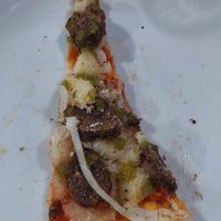 Calabresa vegana at Pizzaria Capitão Farinha in Joao Pessoa