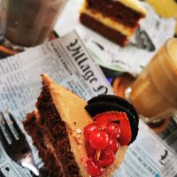 Good lattes and café at Brunchbar in Heerlen