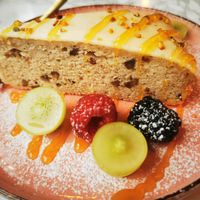 Banaan pistache koek. Erg lekker. at Brunchbar in Heerlen