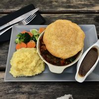 Vegan Pie + Mushrooms and Mash at PIE in Lagos