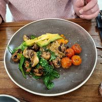 Vegan brekkie! at Green Bean Cafe in Corowa