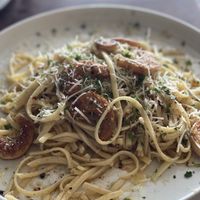 Shrimp Scampii  at Pizza Verde in Fort Worth