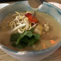 Tom Kha soup   at Cudo Vegan Sushi in Poznan