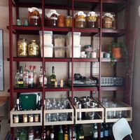 Inside at Cudo Vegan Sushi in Poznan