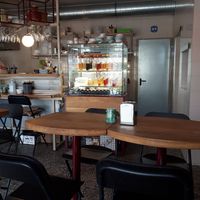 Inside at Cudo Vegan Sushi in Poznan