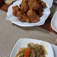 And of course, we had to get the soy chicken. at Soban Vegan 소반 비건식당 in Busan