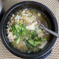 Deonjang jigae  at Soban Vegan 소반 비건식당 in Busan