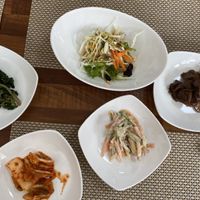 Allll the sides   at Soban Vegan 소반 비건식당 in Busan