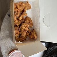 1/2eaten take away “chicken"  at Soban Vegan 소반 비건식당 in Busan