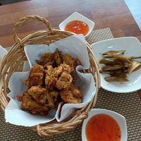 Fried soy chicken at Soban Vegan 소반 비건식당 in Busan