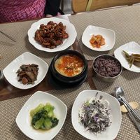 The Spread  at Soban Vegan 소반 비건식당 in Busan