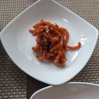 Spicy crunchy thing at Soban Vegan 소반 비건식당 in Busan