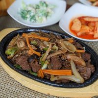 Vegan Bean Bulgogi at Soban Vegan 소반 비건식당 in Busan