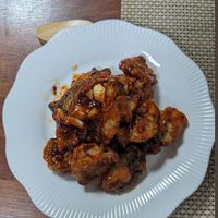 Pyogo gangjeong  at Soban Vegan 소반 비건식당 in Busan