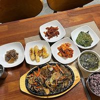 Japchae bulgogi  at Soban Vegan 소반 비건식당 in Busan