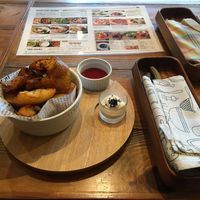 Fried potatos at Mr. Farmer - Setagaya in Tokyo