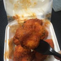 Buffalo Cauliflower Wings at My Mama's Vegan in Baltimore