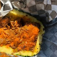 Pineapple bourbon chx  at My Mama's Vegan in Baltimore