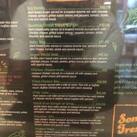 Menu  at My Mama's Vegan in Baltimore