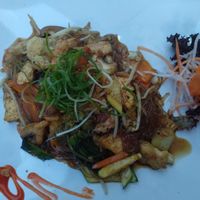 the vegan meat and overall taste was not my favourite here at Vevi in Vienna