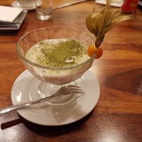 Matcha Tiramisu at Vevi in Vienna