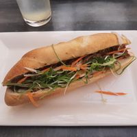 Banh Mi with soy meat at Vevi in Vienna