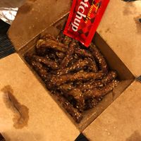 Bio carrot/veggie fries w/ketchup
(6.90€) at Vevi in Vienna