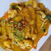 Yellow Curry at Vevi in Vienna
