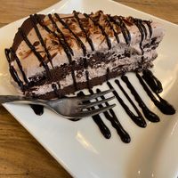 Chocolate cake at Vevi in Vienna