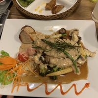 Chicken filet  at Vevi in Vienna