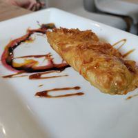 Fried ice cream at Vevi in Vienna