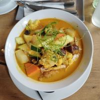 Most delicious curry soup at Vevi in Vienna