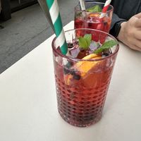 House made lemonade sooo good  at Vevi in Vienna