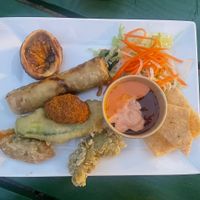 Mixed starters  at Vevi in Vienna