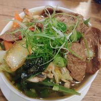 Hot and sour soup. So unbelievably delicious.  at Vevi in Vienna