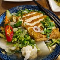 Tofu pho at Vevi in Vienna