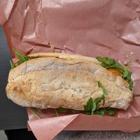 January 2021 - vegan sandwich at Farrow Garneau in Edmonton