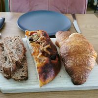 Croissant, Focassia and Bread at Loaf Sourdough Bakery in Utrecht