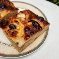 Focaccia at Loaf Sourdough Bakery in Utrecht