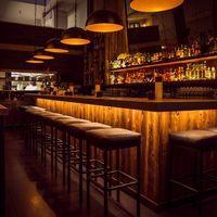 Bar at Mamanoko in San Francisco