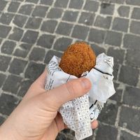 supplì at Prima la Materia in Rome